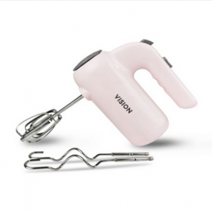 VISION Electric Hand Mixer VIS-HM-002 Light Pink